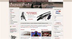 Desktop Screenshot of japan-budo.com